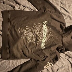Chrome Hearts Cross Zip Up Hoodie